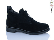 Ботинки Garti 281 чорний замш от магазина Frison