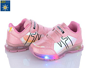 Кроссовки Fzd ALB032-37 pink LED от магазина Frison