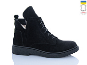 Ботинки Sali 13 чорний з чор-п.зима от магазина Frison