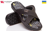 Шлепанцы Slipers 227 чорний от магазина Frison