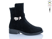 Ботинки Sali 81H чорний з чор-п.зима от магазина Frison