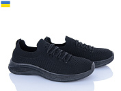 Кроссовки Львов База B&R 7005 чорний от магазина Frison