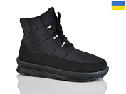 Ботинки Demur G811 чорний-чорний от магазина Frison