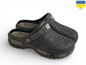 Кроксы Rai Shoes CM118 чорний от магазина Frison