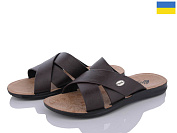 Шлепанцы Gurkem MK2026-001-2 коричневий от магазина Frison