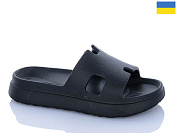 Шлепанцы Progress 01 чорний от магазина Frison