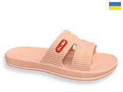 Шлепанцы Rai Shoes L105 персиковий от магазина Frison