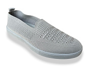 Слипоны Rai Shoes F06-019 сірий от магазина Frison