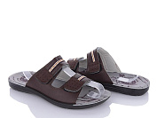 Шлепанцы Viktoria Ш5506T brown от магазина Frison