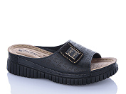 Шлепанцы Sali One 208-86 чорний от магазина Frison