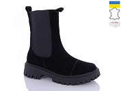 Ботинки Sali 367-3 чорний з зима от магазина Frison
