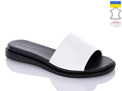 Шлепанцы Garti 97 білий шкіра от магазина Frison