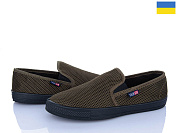 Слипоны Lenase 042 зелений от магазина Frison