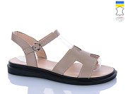 Босоножки Sali 513 капучино к чор-п. от магазина Frison
