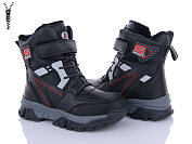 Ботинки Okshoes A30405 black-red от магазина Frison