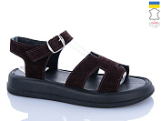 Босоножки Garti 14 коричневий замш от магазина Frison