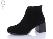 Ботинки Qq Shoes 641-1 зм-black от магазина Frison