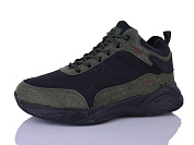 Кроссовки Demur 3113 чорний-хакі от магазина Frison