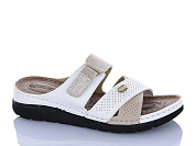 Шлепанцы Sali One 203-52 біл-бежевий от магазина Frison