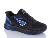 Кроссовки Sharif 4217 black-blue (40-45) от магазина Frison
