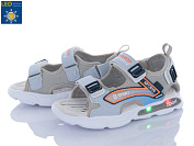 Босоножки Okshoes 7748-1 grey LED от магазина Frison