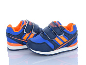 Кроссовки Apawwa F632 d.blue-orange от магазина Frison