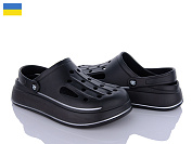 Кроксы Roks Progress 252 чорний от магазина Frison