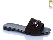 Шлепанцы Garti 03 коричневий замш от магазина Frison