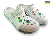 Кроксы Rai Shoes 328 білий от магазина Frison