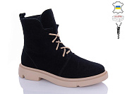 Ботинки Sali 349-3 чорний з зима от магазина Frison