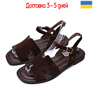 Босоножки Gratis SAN-7505 коричневий замш от магазина Frison