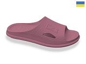 Шлепанцы Rai Shoes L112 марсала от магазина Frison