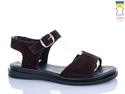 Босоножки Garti 140 коричневий замш от магазина Frison