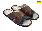 Тапочки Rai Shoes Капці 10 чол.коричневий от магазина Frison