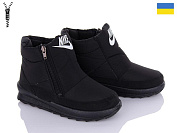 Ботинки Malibu KWZ114N чорний от магазина Frison