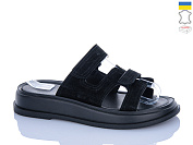 Шлепанцы Sali 9 чорний з чор-п. от магазина Frison