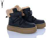 Ботинки Clibee HC601 black-khaki от магазина Frison