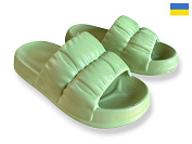 Шлепанцы Rai Shoes L7 оливка от магазина Frison