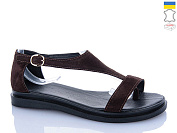 Босоножки Garti 13 коричневий замш от магазина Frison