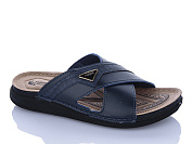 Шлепанцы Oskar 01-26 синій от магазина Frison