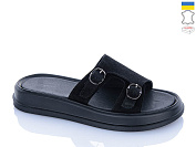 Шлепанцы Sali 11 чорний з чор-п. от магазина Frison