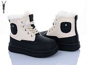 Ботинки Clibee HB612 beige-black от магазина Frison