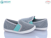Слипоны Crossopt BE112 silver от магазина Frison