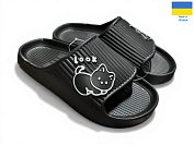 Шлепанцы Rai Shoes 104 чорний от магазина Frison