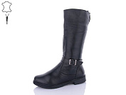 Сапоги Qq Shoes 617 black от магазина Frison