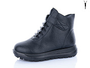 Ботинки Aba 60988 black от магазина Frison