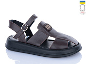 Босоножки Sali 1 карамель к чор-п. от магазина Frison