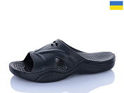 Шлепанцы Progress 21 чорний от магазина Frison