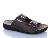 Шлепанцы Oskar 01-42 коричневий от магазина Frison