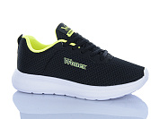 Кроссовки Violeta 2028-24 black-green от магазина Frison
